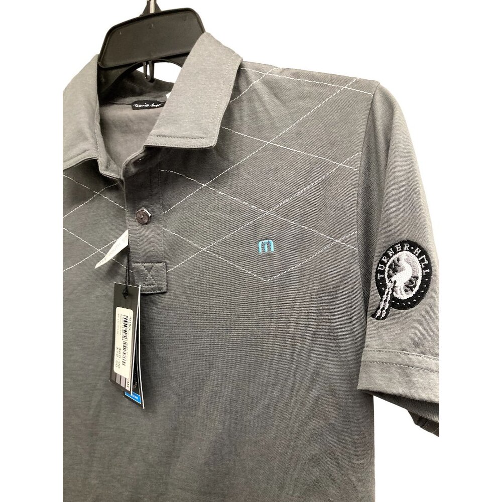 (NWT) TRAVIS MATHEWS BOYS POLO SIZE MEDIUM MSRP: 70.00